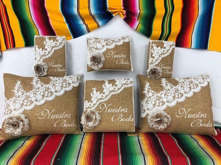 Custom Made Wedding Pillow Set/Personalizado Set de Cojines para Boda/Cojines para Boda, Pillow Set, Cojines de Boda193