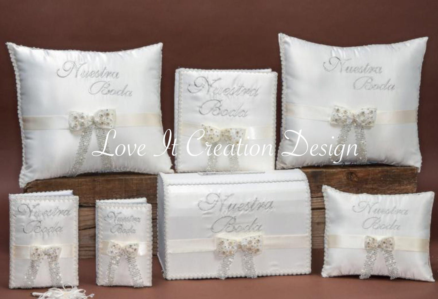 Custom Made Wedding Pillow Set/Personalizado Set de Cojines para Boda/Cojines para Boda, Pillow Set, Cojines de Boda238