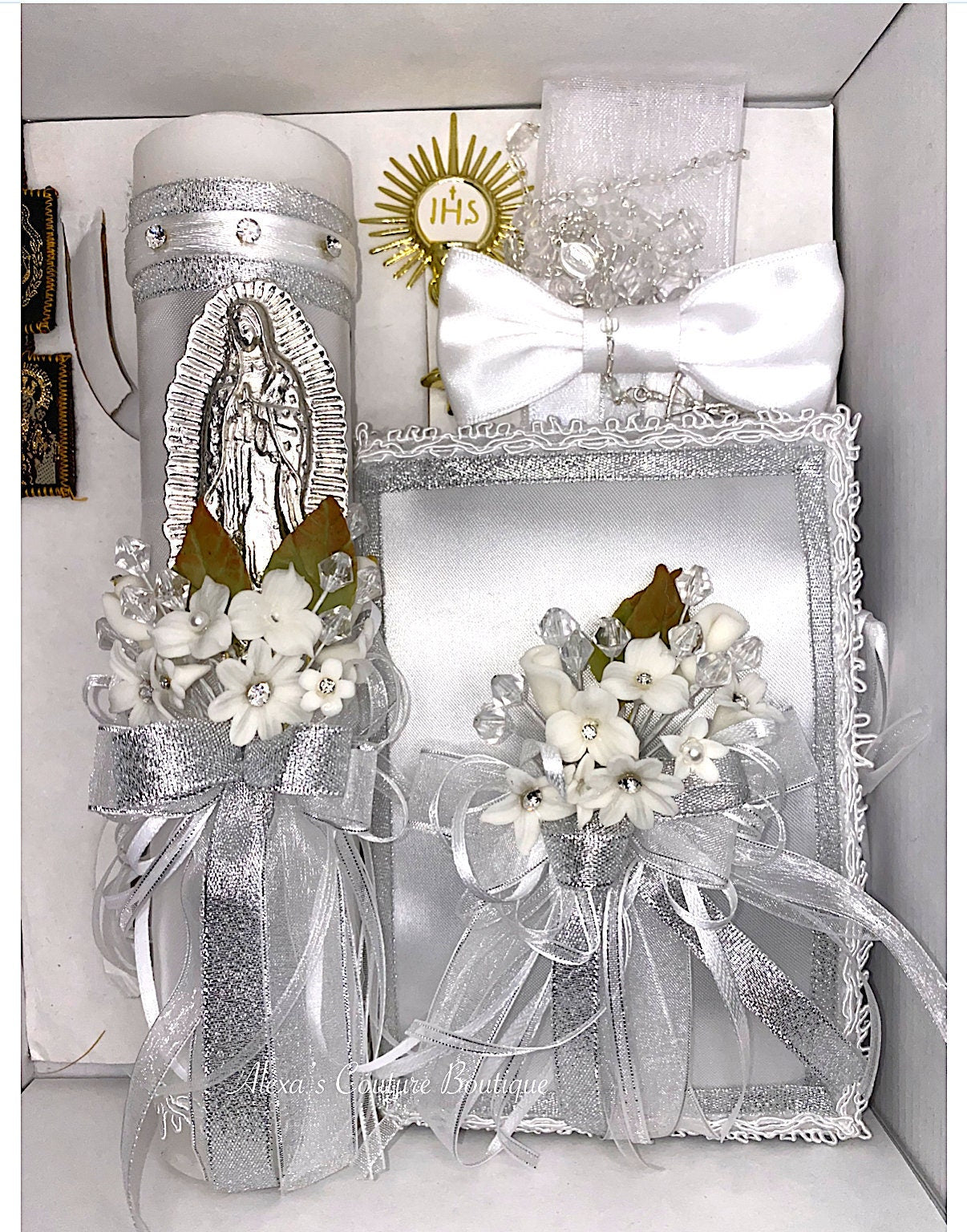 First Communion Candle Set/Vela de Prima Communion Set98