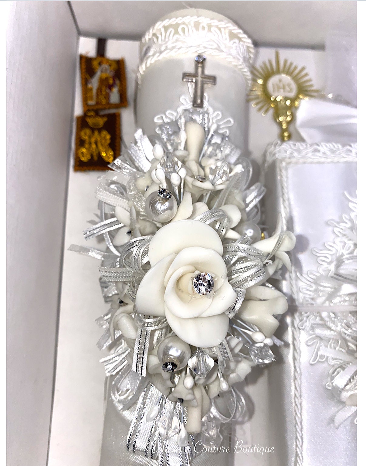 First Communion Candle Set/Vela de Primera Communion 2