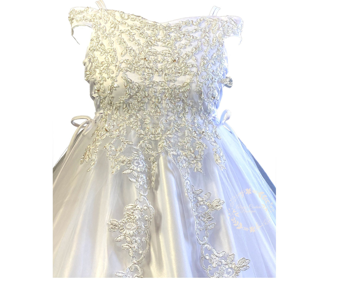 First Communion Dress/Vestido de Primera Communion80
