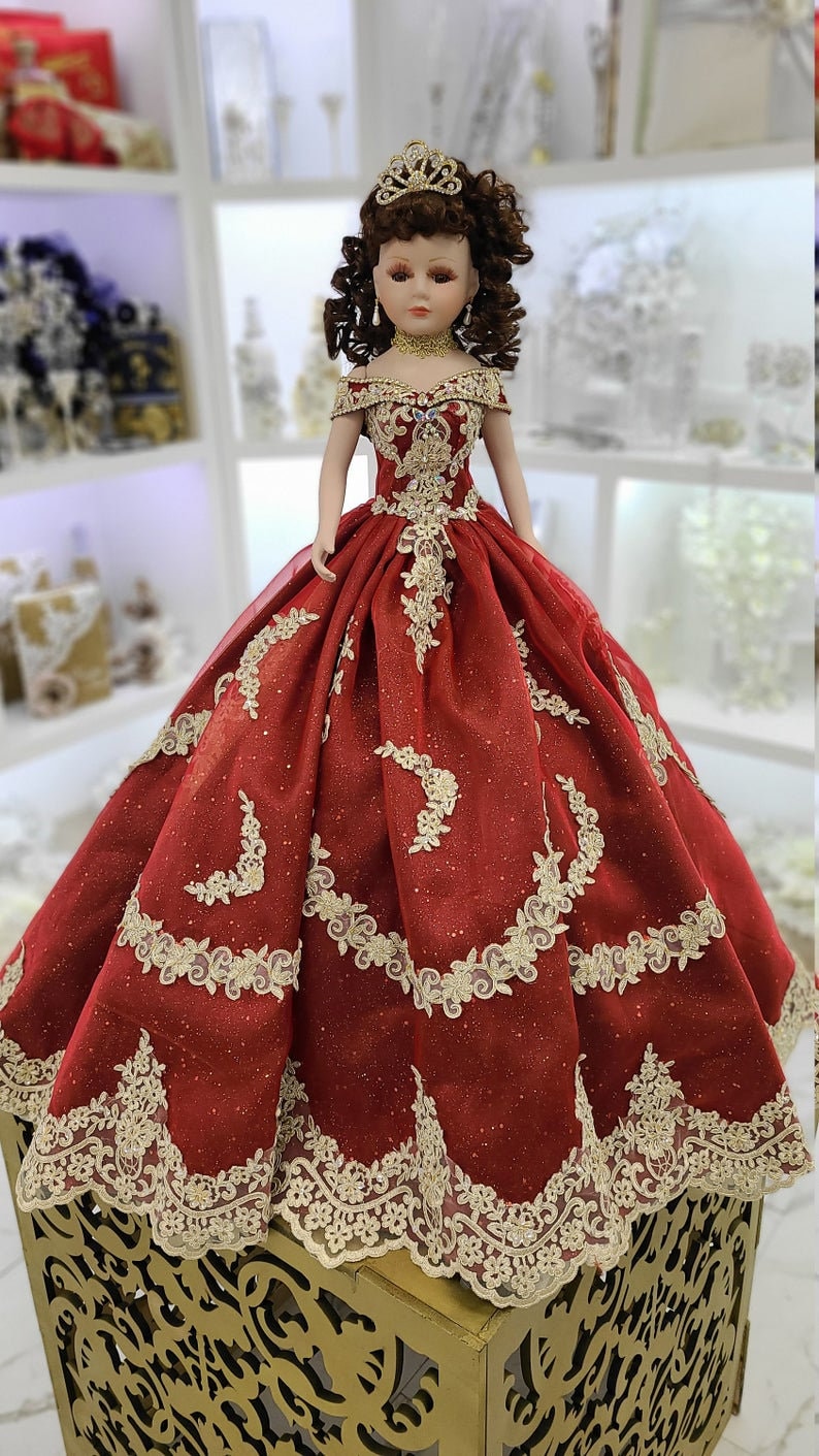 Quinceanera Doll Ultima Muneca Para Quinceañera/Muenca para 15 Anos Last Quinceanera Doll/Ultima Muneca44