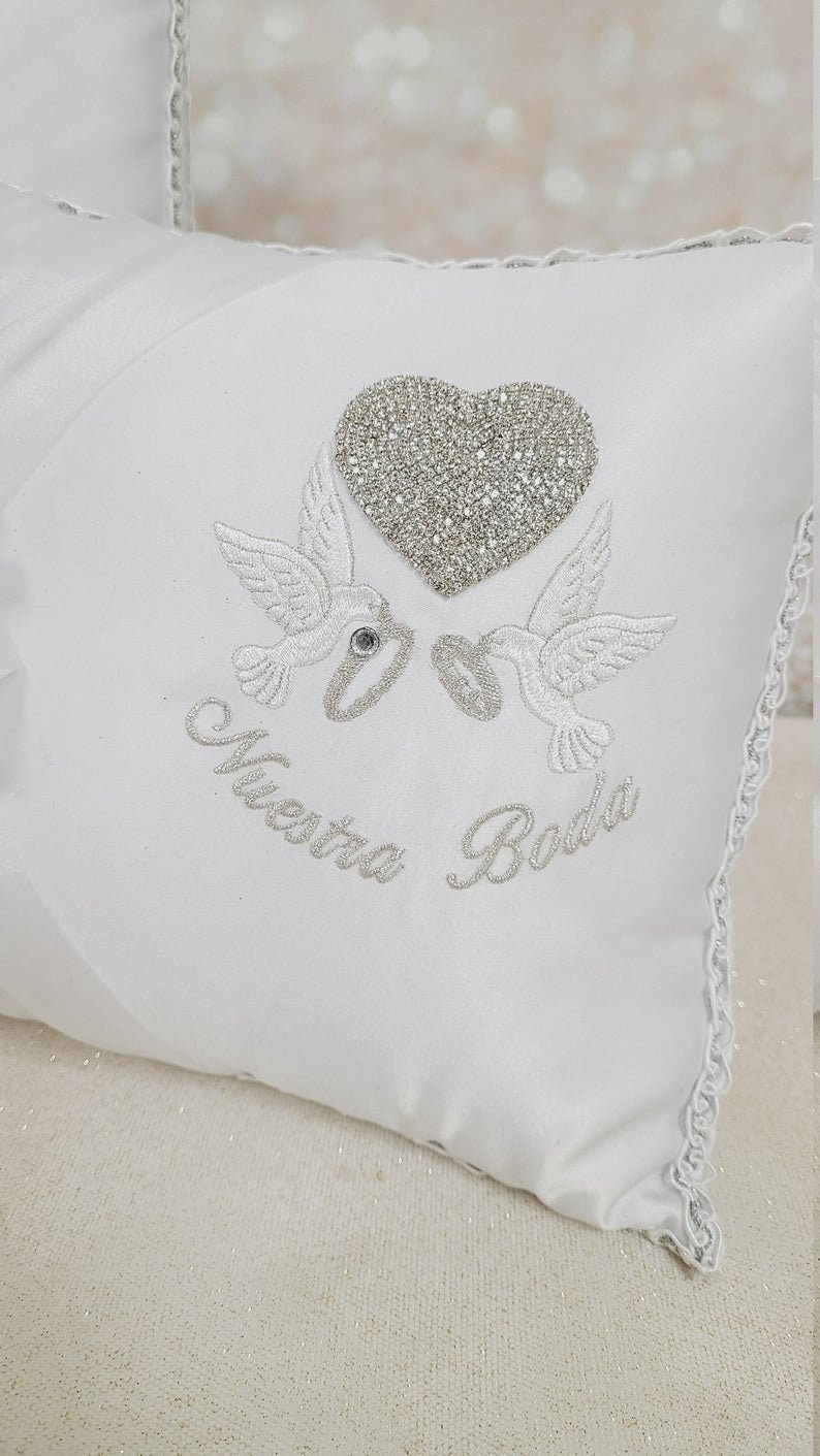 Custom Made Wedding Pillow Set/Personalizado Set de Cojines para Boda/Cojines para Boda, Pillow Set, Cojines de Boda454