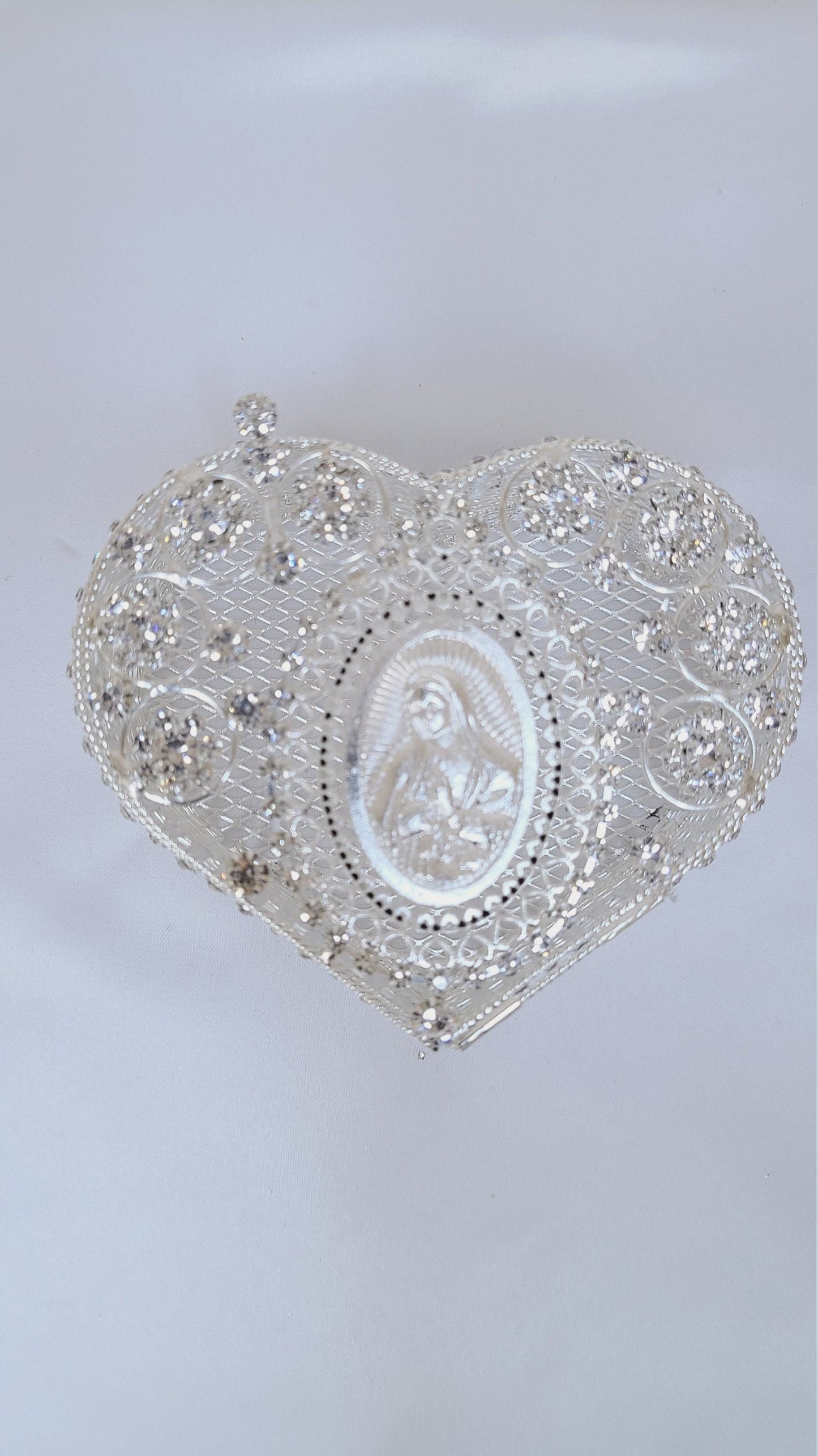 Beautiful Rosary for First Communion, Confirmation, Christening, Quinceanera, Wedding Rosario R125 46