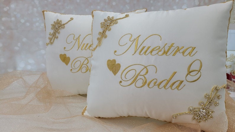 Custom Made Wedding Pillow Set/Personalizado Set de Cojines para Boda/Cojines para Boda, Pillow Set, Cojines de Boda4