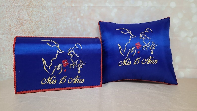 Set de Cojines para Quinceanera/Custom made Pillow Set/ Set de Cojines para Quinceanera Custom Sweet Sixteen Set Quinceanera Pillow Set61