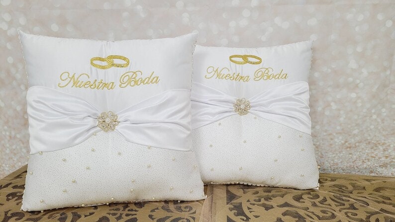Custom Made Wedding Pillow Set/Personalizado Set de Cojines para Boda/Cojines para Boda, Pillow Set, Cojines de Boda106