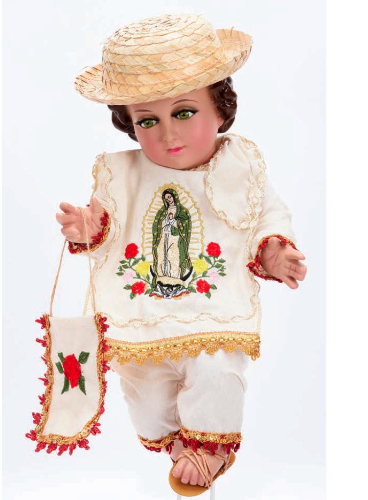 Trajecito de Juan Diego para Nino Dios con accesorios Incluidos/Baby Jesus Outfit/ Ropon de Nino Dios/Traje para Nino Dios42