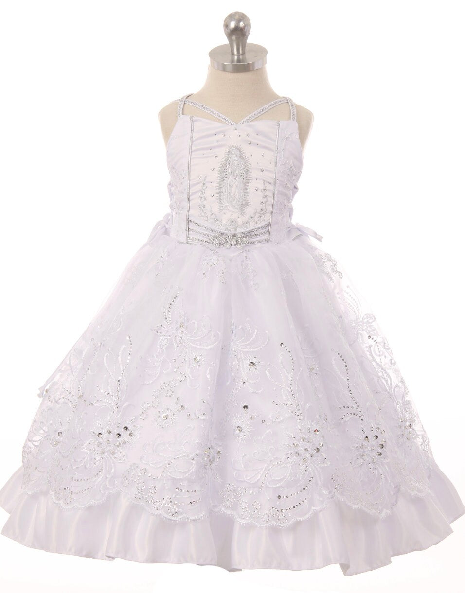 Christening Dress, Girls Complete Baptism Outfit Lace Baptism Dress, Lace Baby Girls Dress, Girls Lace Baptism Dresses127