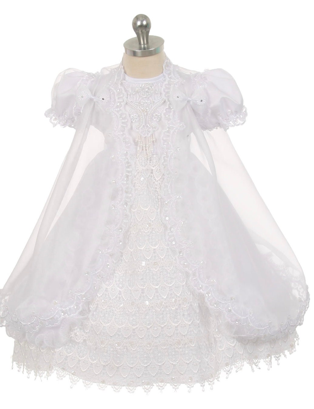 Christening Dress, Girls Complete Baptism Outfit Lace Baptism Dress, Lace Baby Girls Dress, Girls Lace Baptism Dresses88