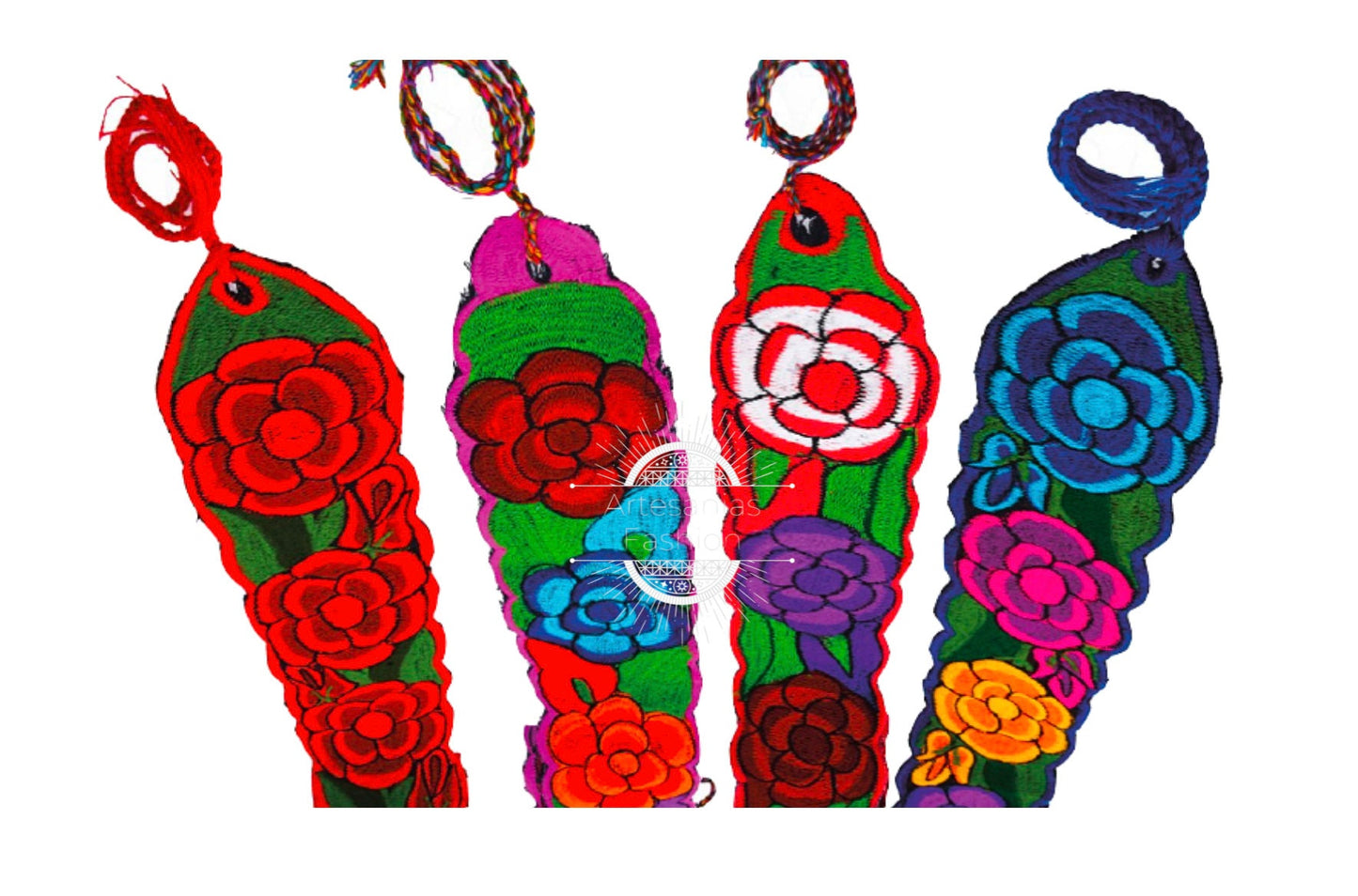 Cinto de Mujer Mexicana /Traditional Floral Mexican Belt109