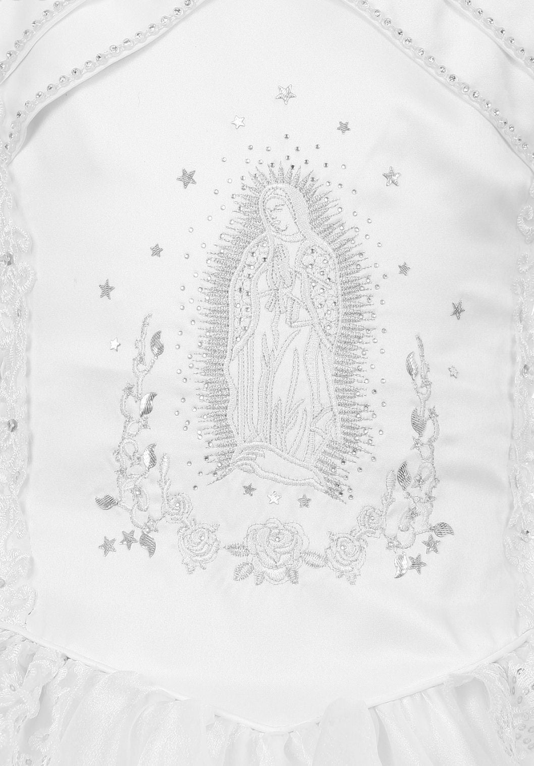 First Communion Dress/Vestido de Primera Communion/First Communion Dress with Lace White Flower Girl Communion Gown | Holy Communion Dress65