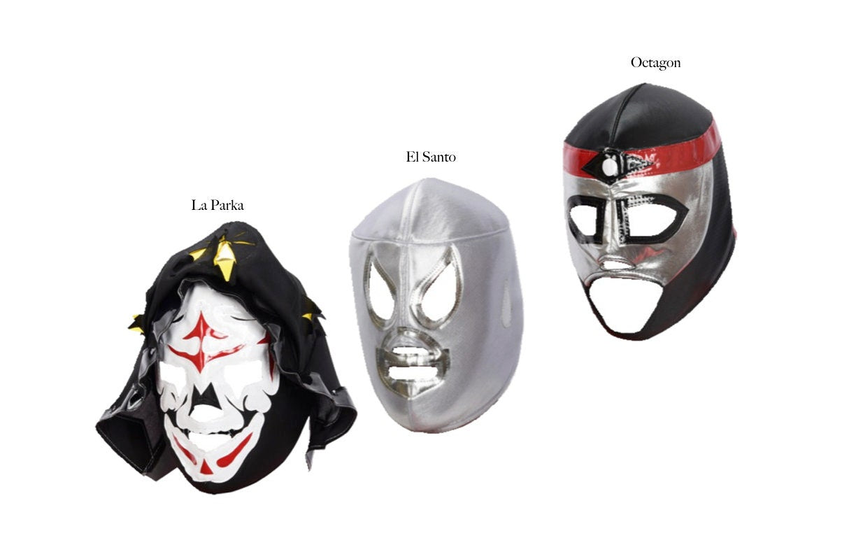 Men and Children wrestling Masks, mascaras de pelea para Nino y aduluto131