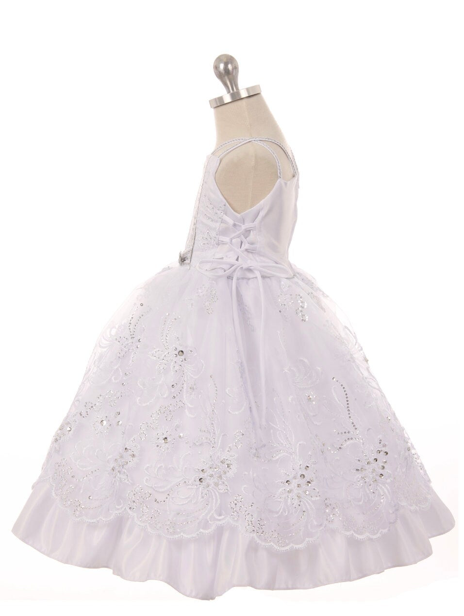 Christening Dress, Girls Complete Baptism Outfit Lace Baptism Dress, Lace Baby Girls Dress, Girls Lace Baptism Dresses127
