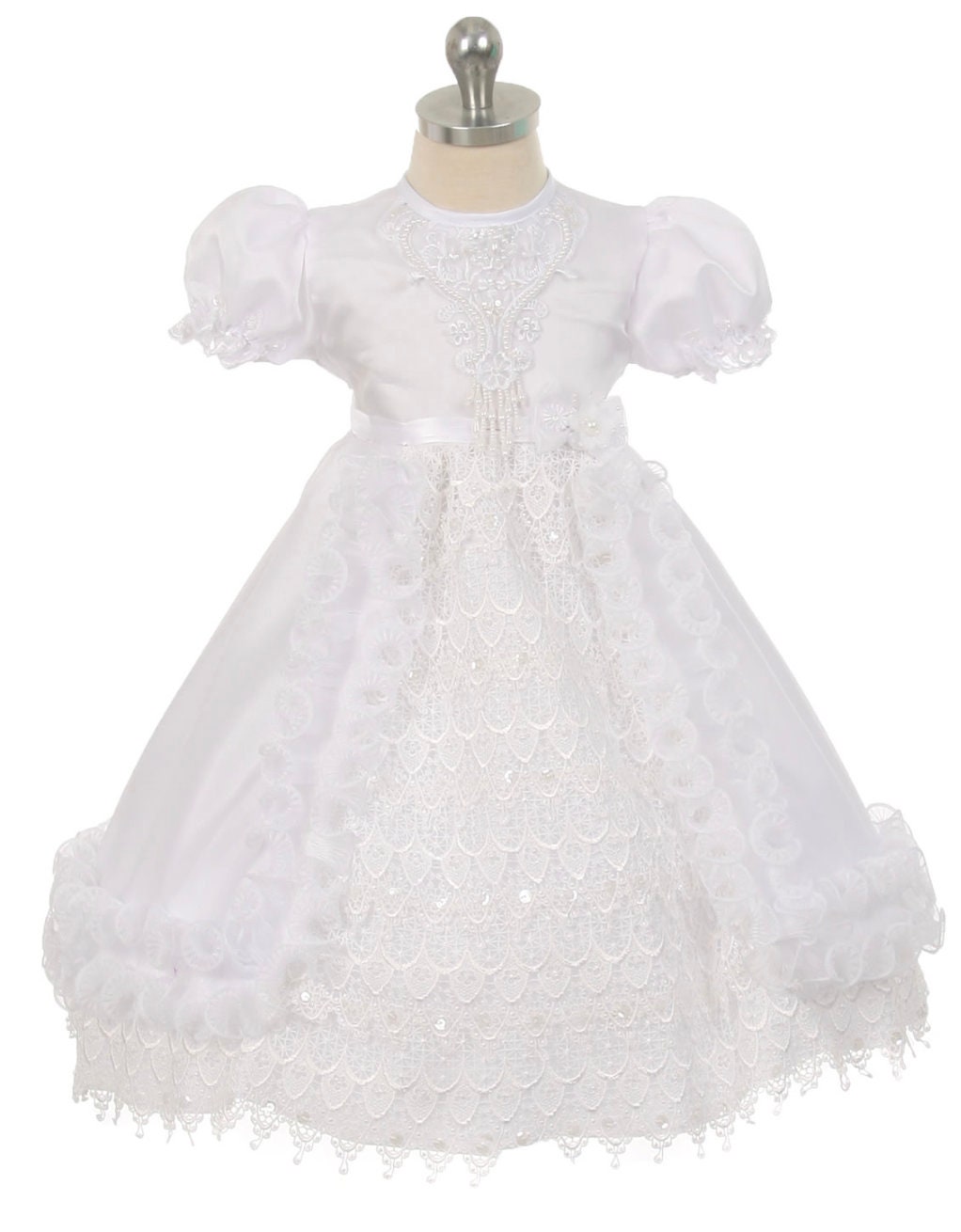 Christening Dress, Girls Complete Baptism Outfit Lace Baptism Dress, Lace Baby Girls Dress, Girls Lace Baptism Dresses88