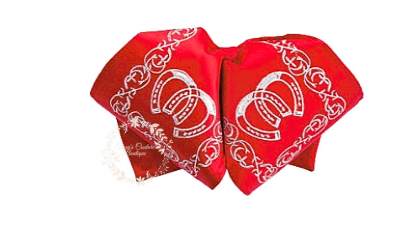 Embroidered Charro Bow for Adults, Mexican Bow for Adults, Charro, Bow Tie, Embroidery, Mariachi Accessories M4 68