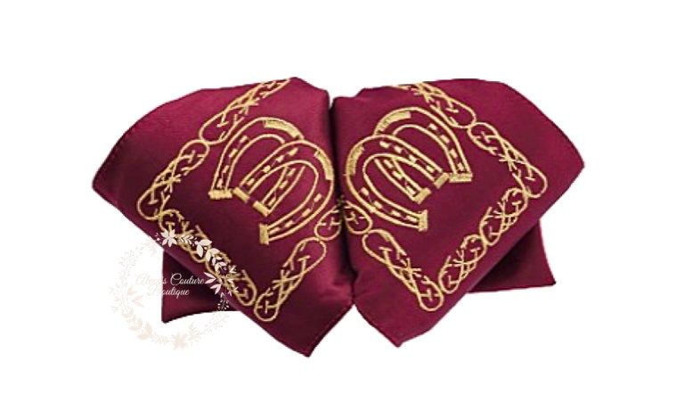 Embroidered Charro Bow for Adults, Mexican Bow for Adults, Charro, Bow Tie, Embroidery, Mariachi Accessories M4 44