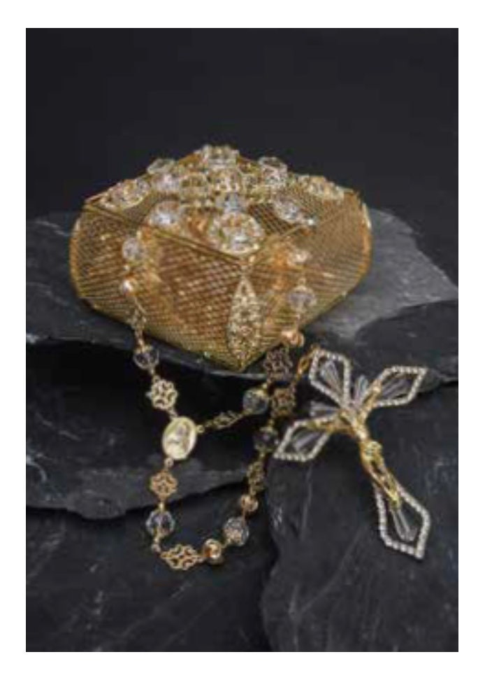 Ornate Wedding Lasso, Wedding Lasso Gold Cross, Wedding Lasso Rosary, Wedding Tradition, Gold Lasso Box, Lazo para Boda333