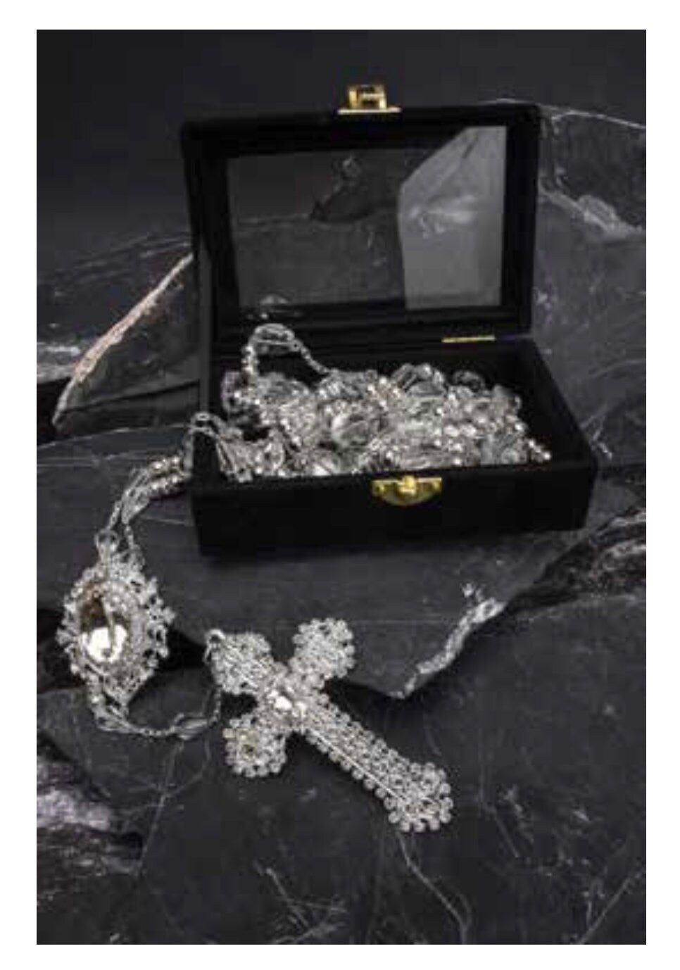 Ornate Wedding Lasso, Wedding Lasso Gold Cross, Wedding Lasso Rosary, Wedding Tradition, Gold Lasso Box, Lazo para Boda406