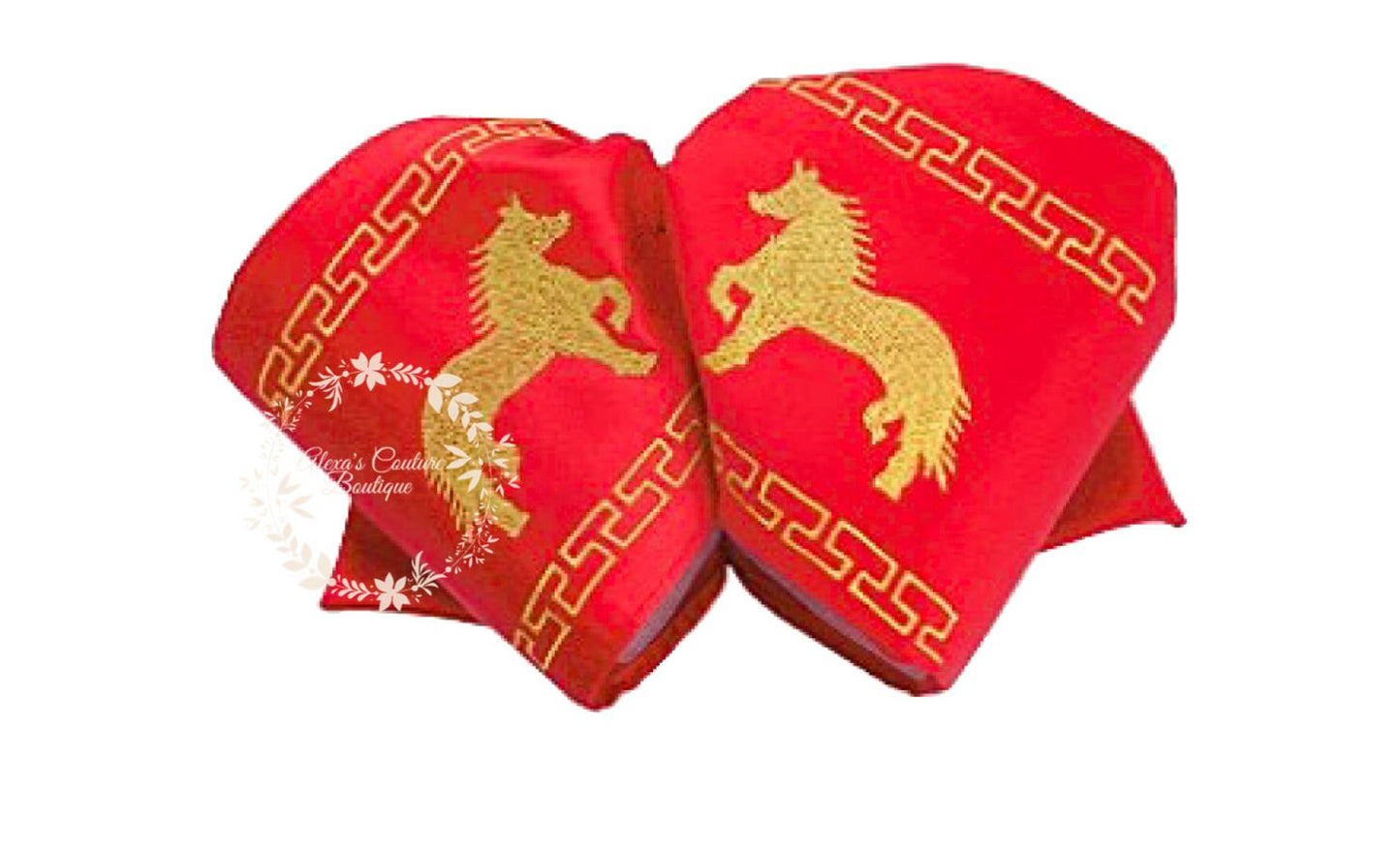 Embroidered Charro Bow for Adults, Mexican Bow for Adults, Charro, Bow Tie, Embroidery, Mariachi Accessories M4 119