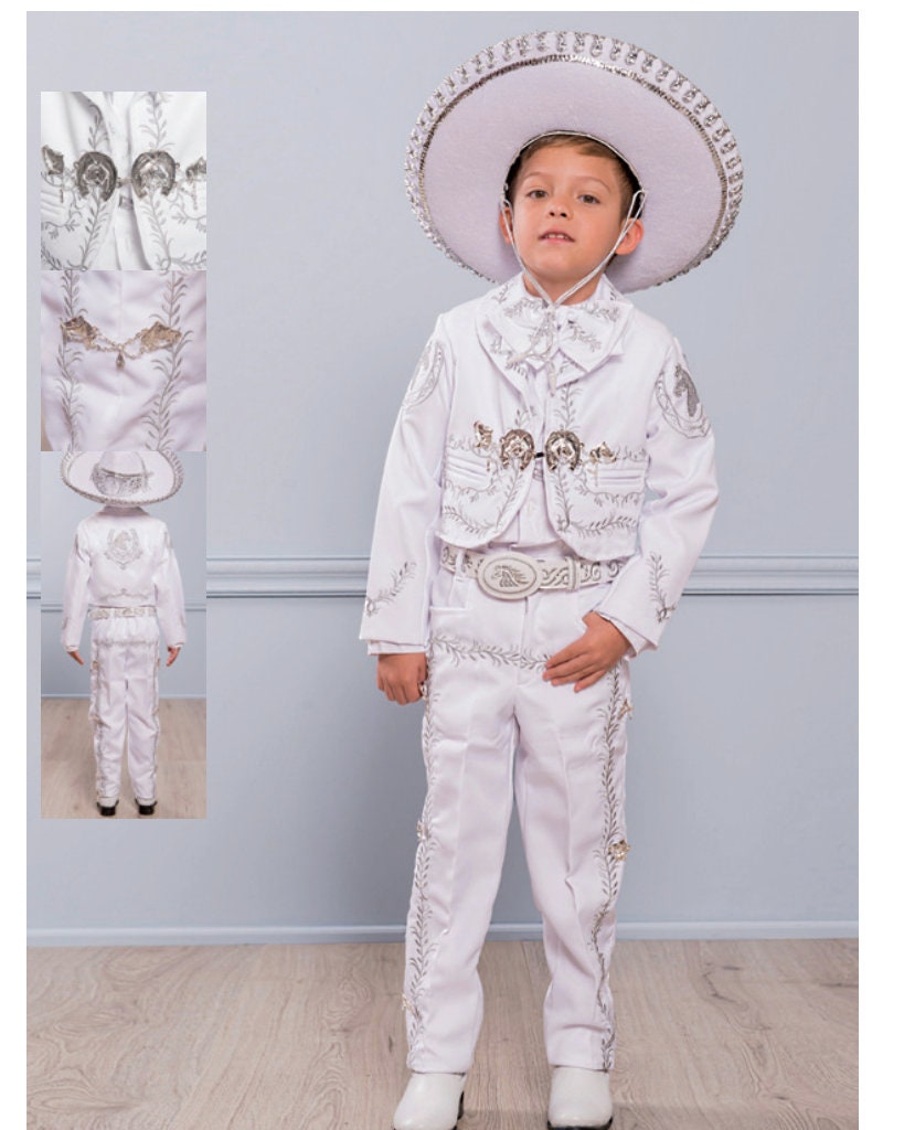 Boys Charro Outfit, Hat NO Included/Traje de Charro para Nino NO incluye el sombrero(Charro)47