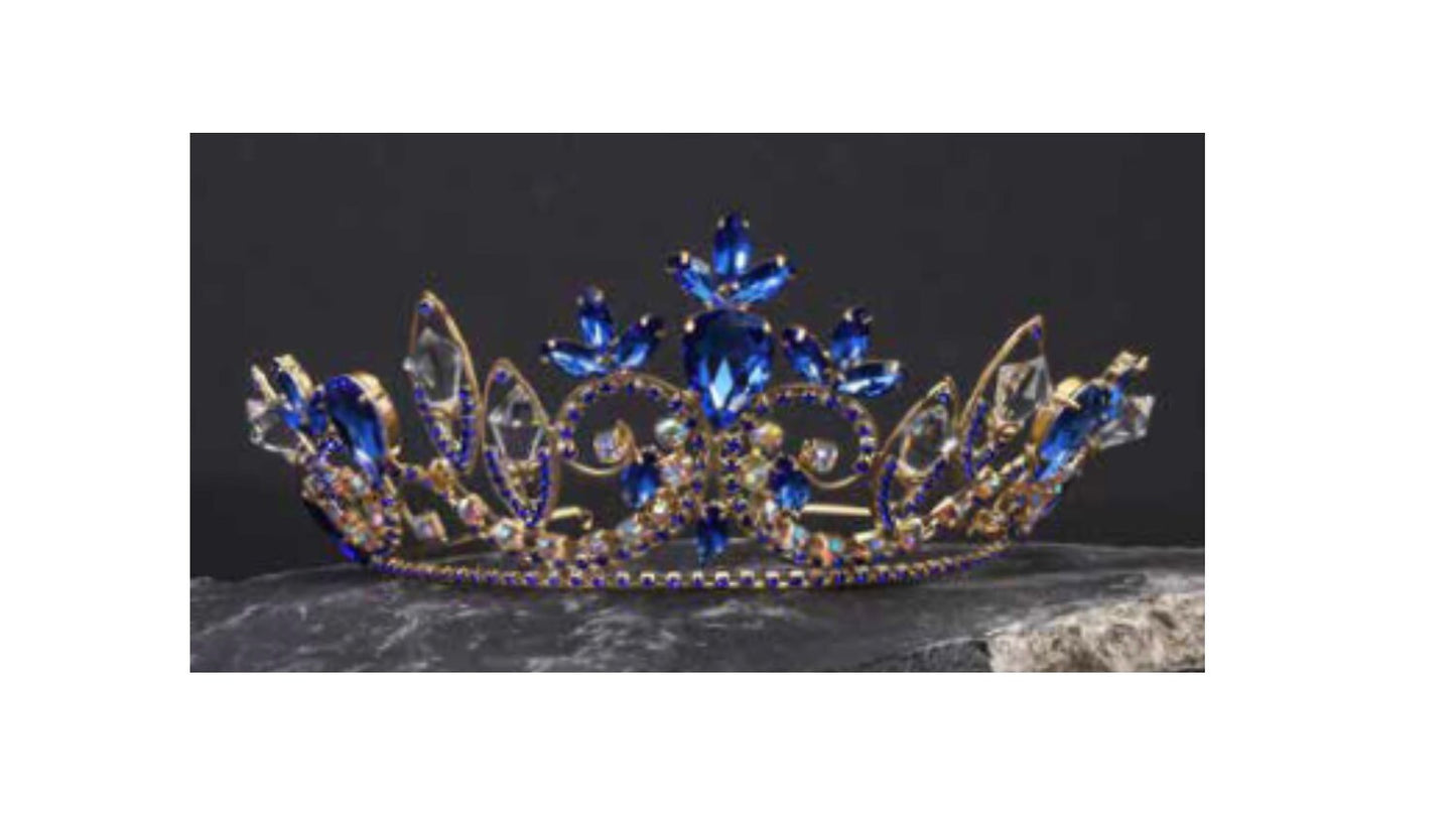 Quinceanera Tiara, Crystal Tiara, Crown, Headpiece, Bridal Tiara, Quinceañera, Sweet 16 Tiara, Sparkling Tiara408