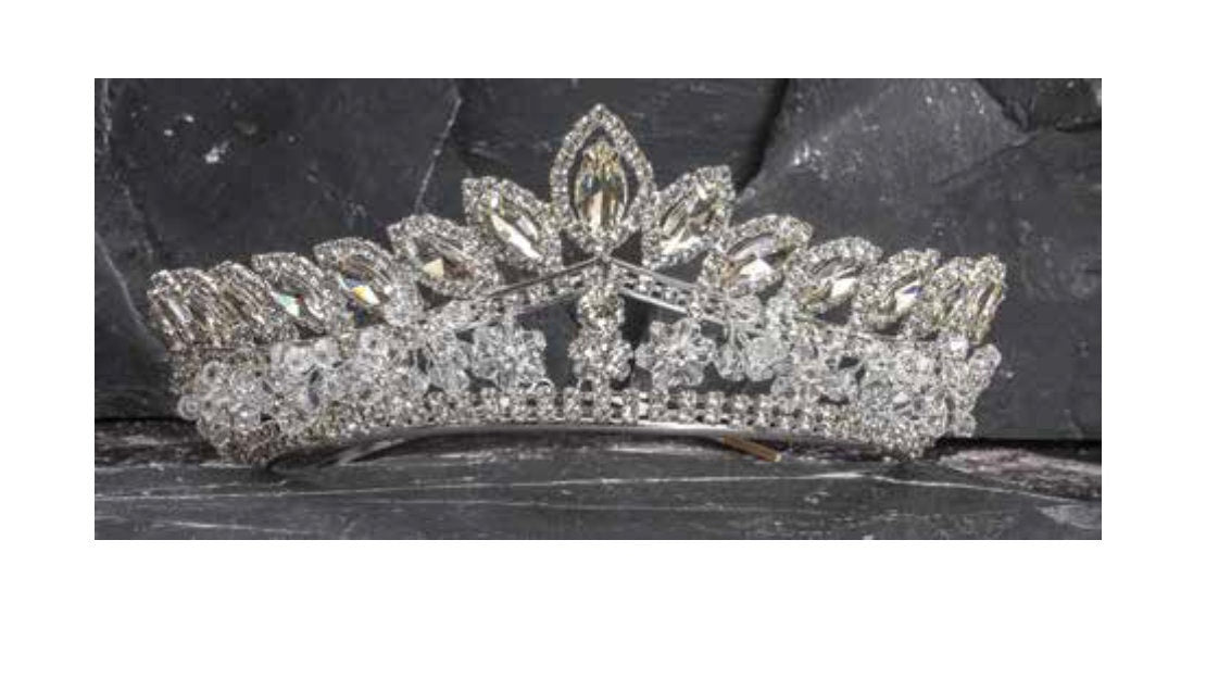 Quinceanera Tiara, Crystal Tiara, Crown, Headpiece, Bridal Tiara, Quinceañera, Sweet 16 Tiara, Sparkling Tiara485