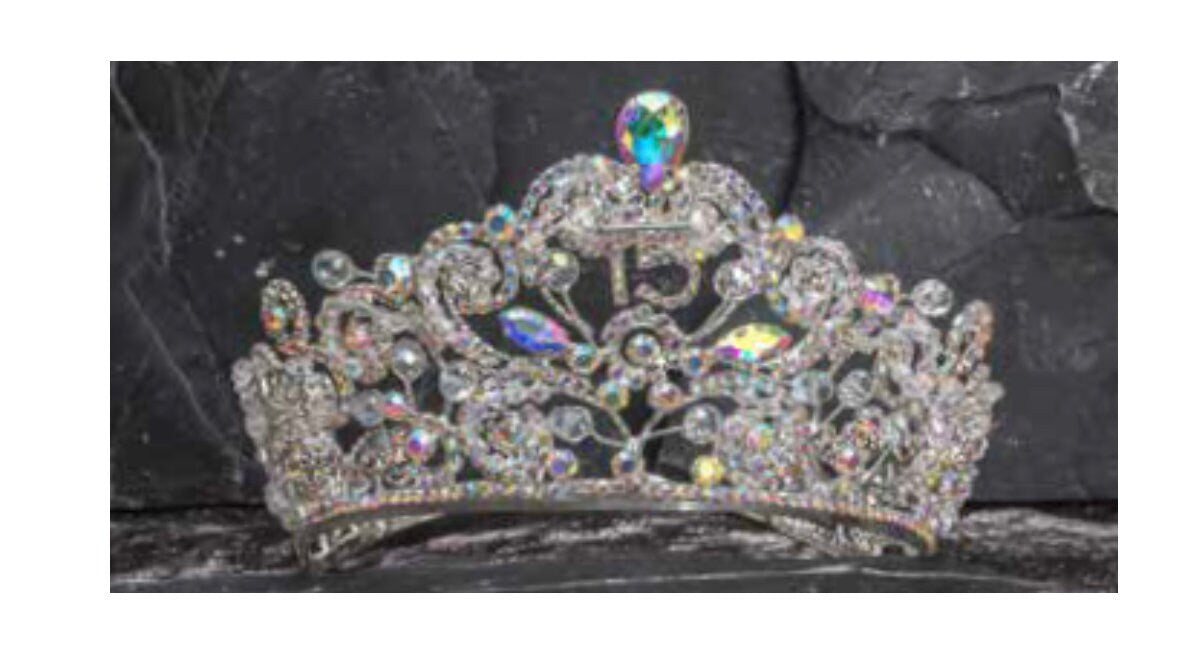 Quinceanera Tiara, Crystal Tiara, Crown, Headpiece, Bridal Tiara, Quinceañera, Sweet 16 Tiara, Sparkling Tiara407