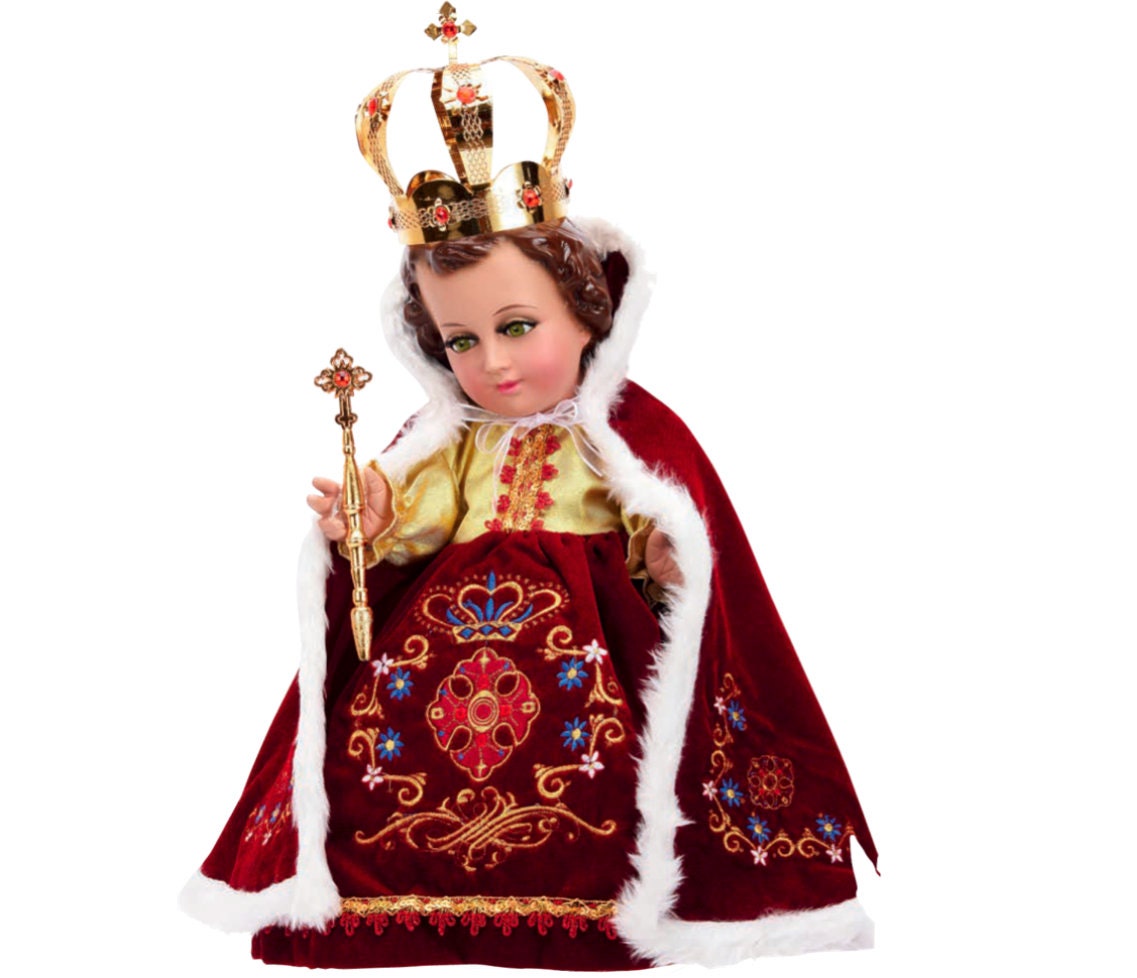 Trajecito de Nino de Rey de Reyes para Niño Dios con accesorios Incluidos/Baby Jesus Outfit200