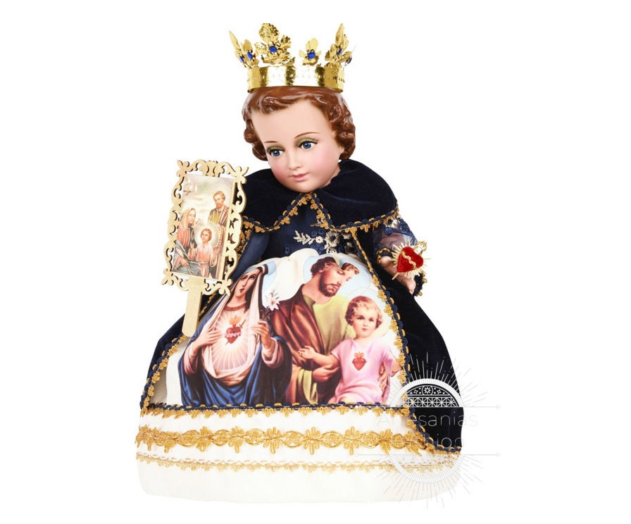 Trajecito de Nino de la Sagrada Familia Niño Dios con accesorios Incluidos/Baby Jesus Outfit142