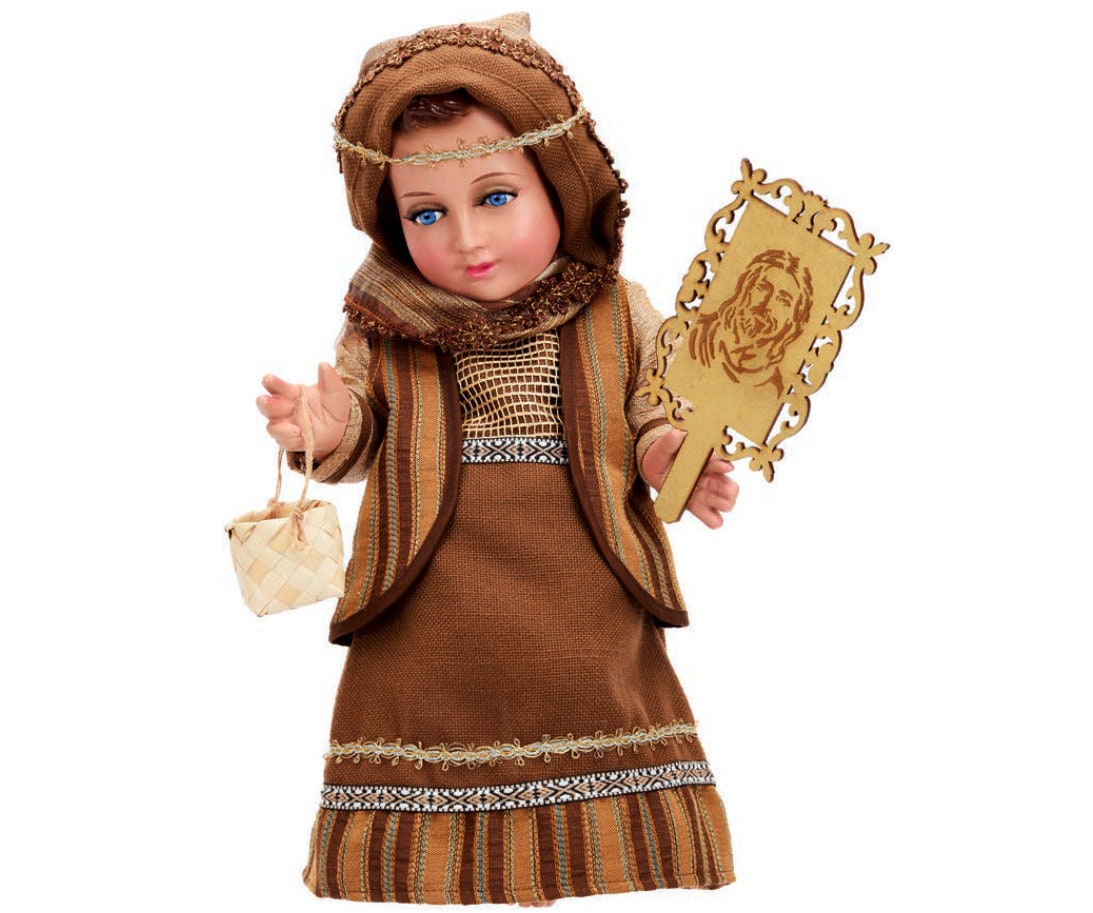Trajecito de Jesus de Nazaret para Nino Dios con accesorios Incluidos/Baby Jesus Outfit/ Ropon de Nino Dios/Traje para Nino Dios134