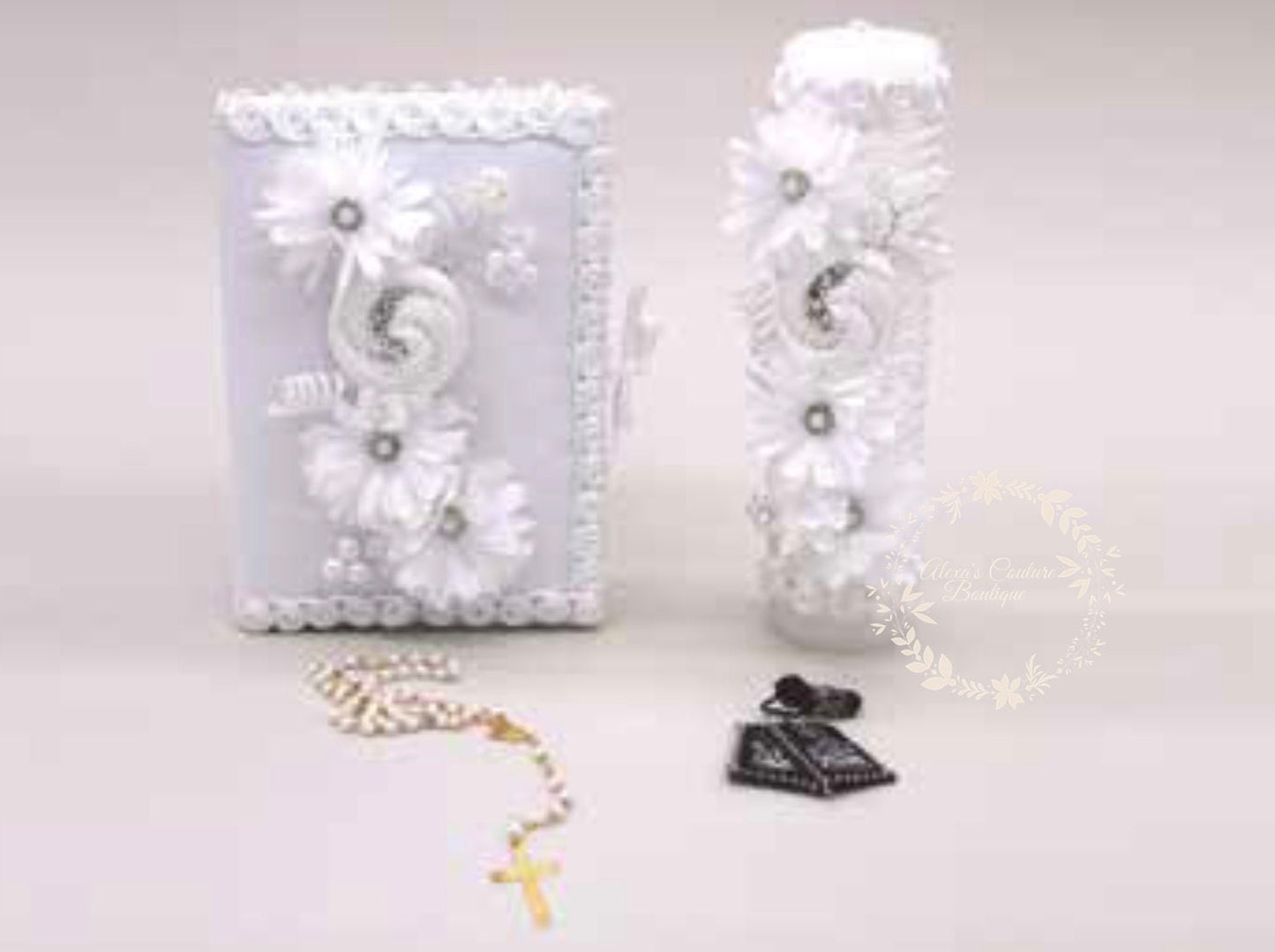 First Communion Candle Set/Set Vela de Prima Communion211