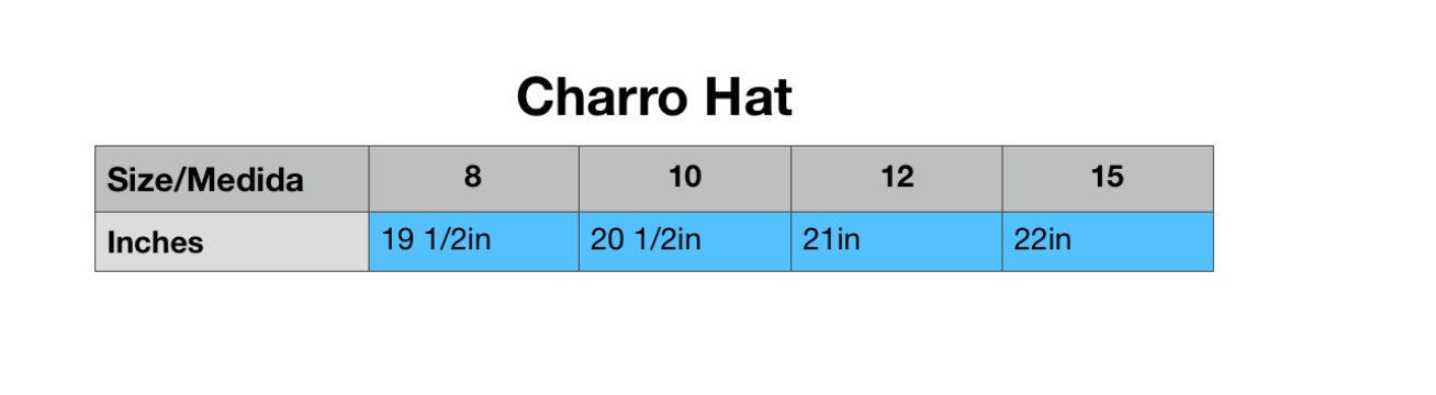 KIDS Charro Hat/Sombrero De Charro Para Nino90