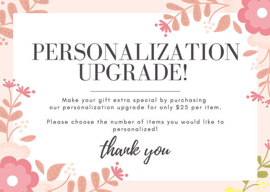 Personalization Upgrade 9