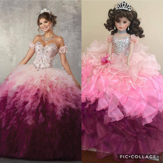 Quinceanera Doll Ultima Muneca Para Quinceañera/Muenca para 15 Anos Last Quinceanera Doll/Ultima Muneca513