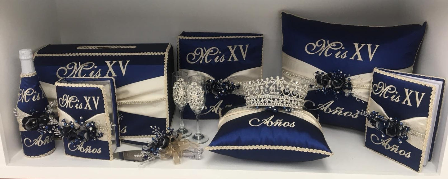 Set de Cojines para Quinceanera/Custom made Pillow Set/ Set de Cojines para Quinceanera Custom Sweet Sixteen Set Quinceanera Pillow Set56