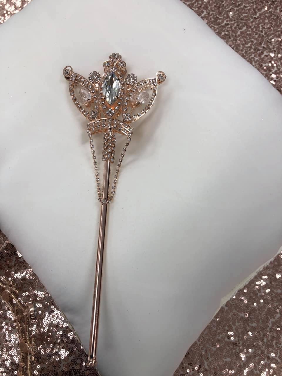 Sweet 15 Wand Rhinestone Wand Great for Birthday Party, Royal Wedding accessory, Quinceanera wand, Sweet 21