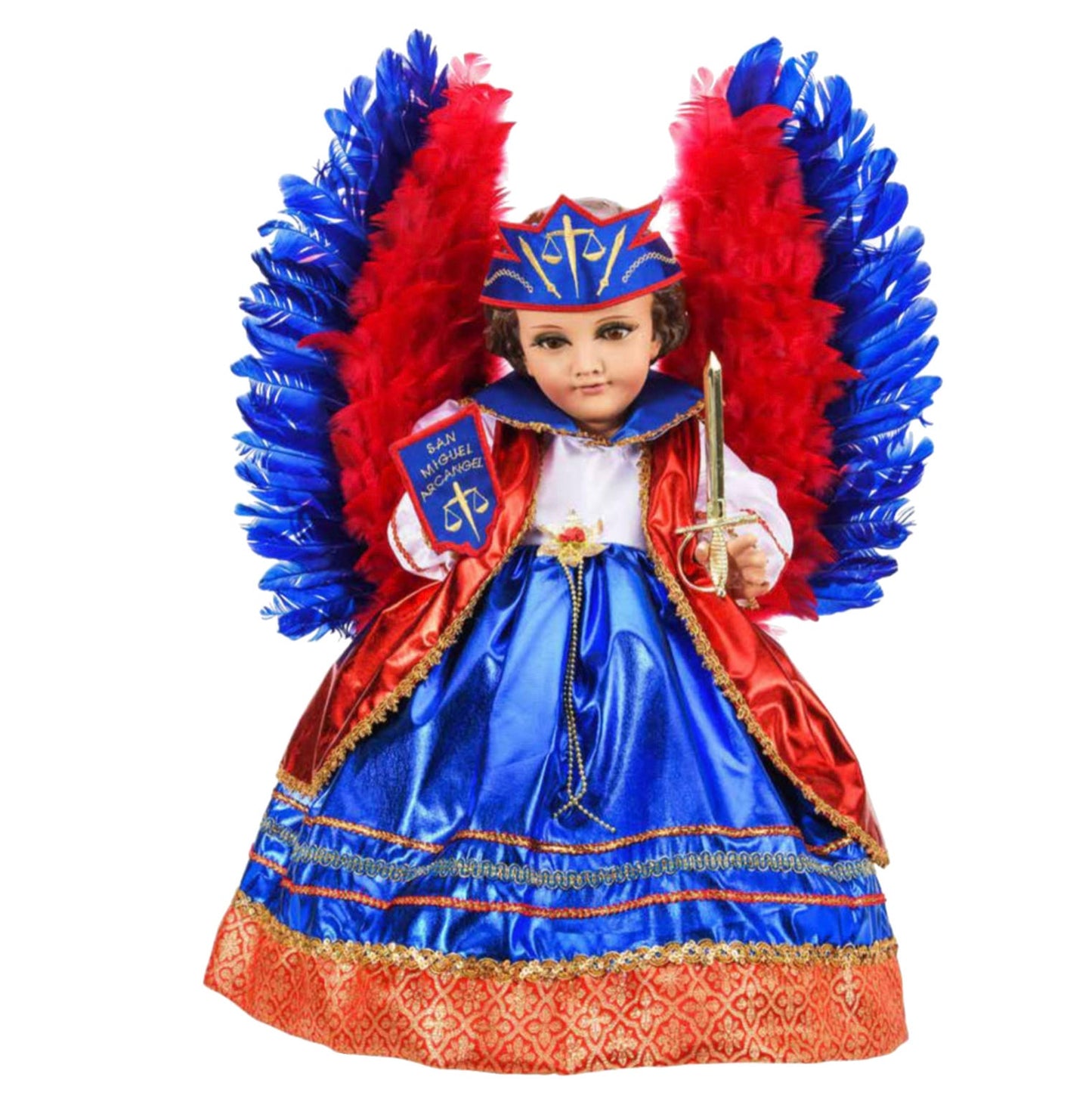 Trajecito de San Miguel Arcángel para Niño Dios con accesorios Incluidos/Baby Jesus Outfit97