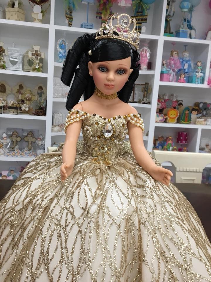 Quinceanera Doll Ultima Muneca Para Quinceañera/Muenca para 15 Anos Last Quinceanera Doll/Ultima Muneca455
