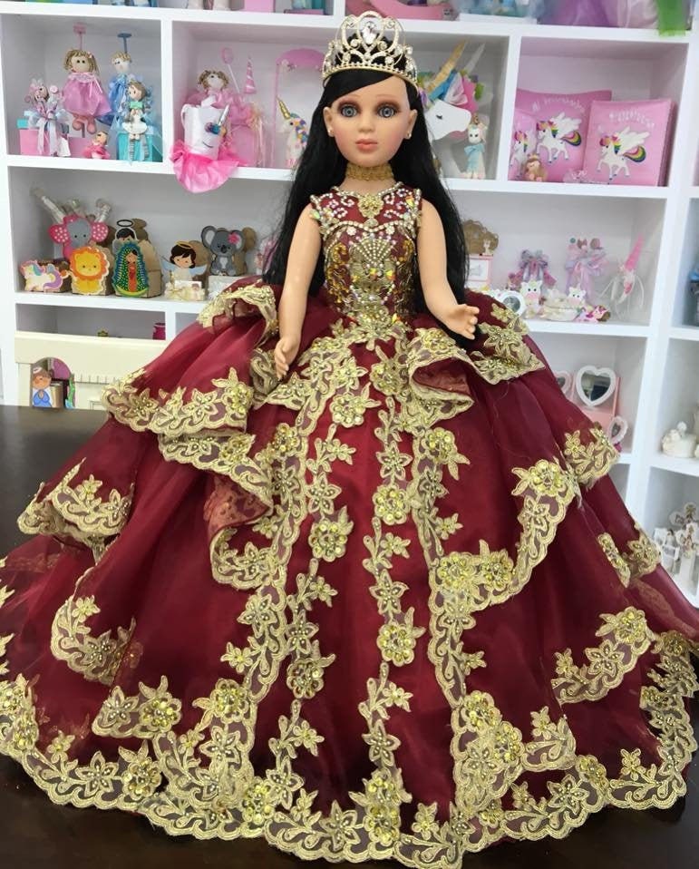 Quinceanera Doll Ultima Muneca Para Quinceañera/Muenca para 15 Anos Last Quinceanera Doll/Ultima Muneca527