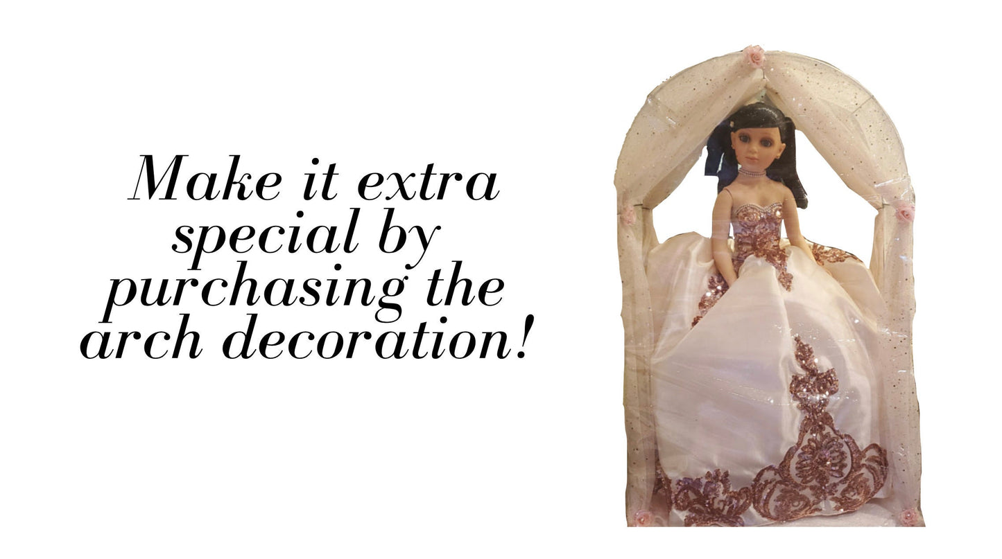 Quinceanera Doll Ultima Muneca Para Quinceañera/Muenca para 15 Anos Last Quinceanera Doll/Ultima Muneca479