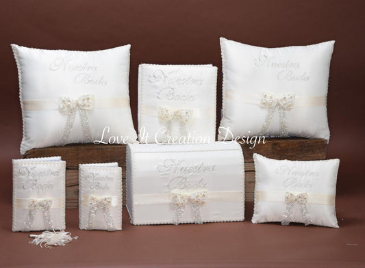 Custom Made Wedding Pillow Set/Personalizado Set de Cojines para Boda/Cojines para Boda, Pillow Set, Cojines de Boda238