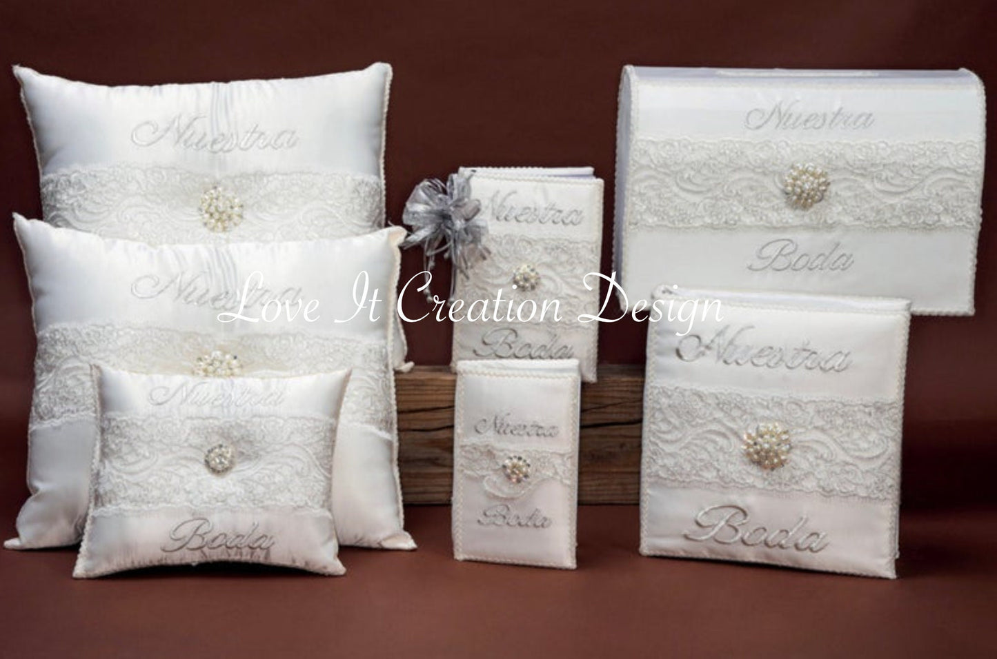 Custom Made Wedding Pillow Set/Personalizado Set de Cojines para Boda/Cojines para Boda, Pillow Set, Cojines de Boda239