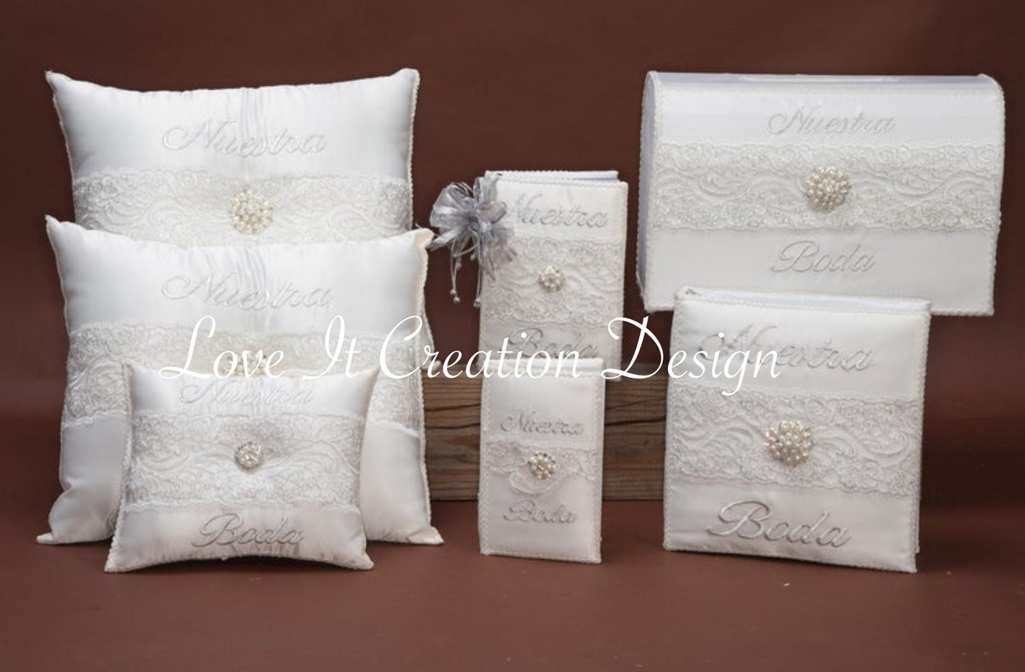 Custom Made Wedding Pillow Set/Personalizado Set de Cojines para Boda/Cojines para Boda, Pillow Set, Cojines de Boda239