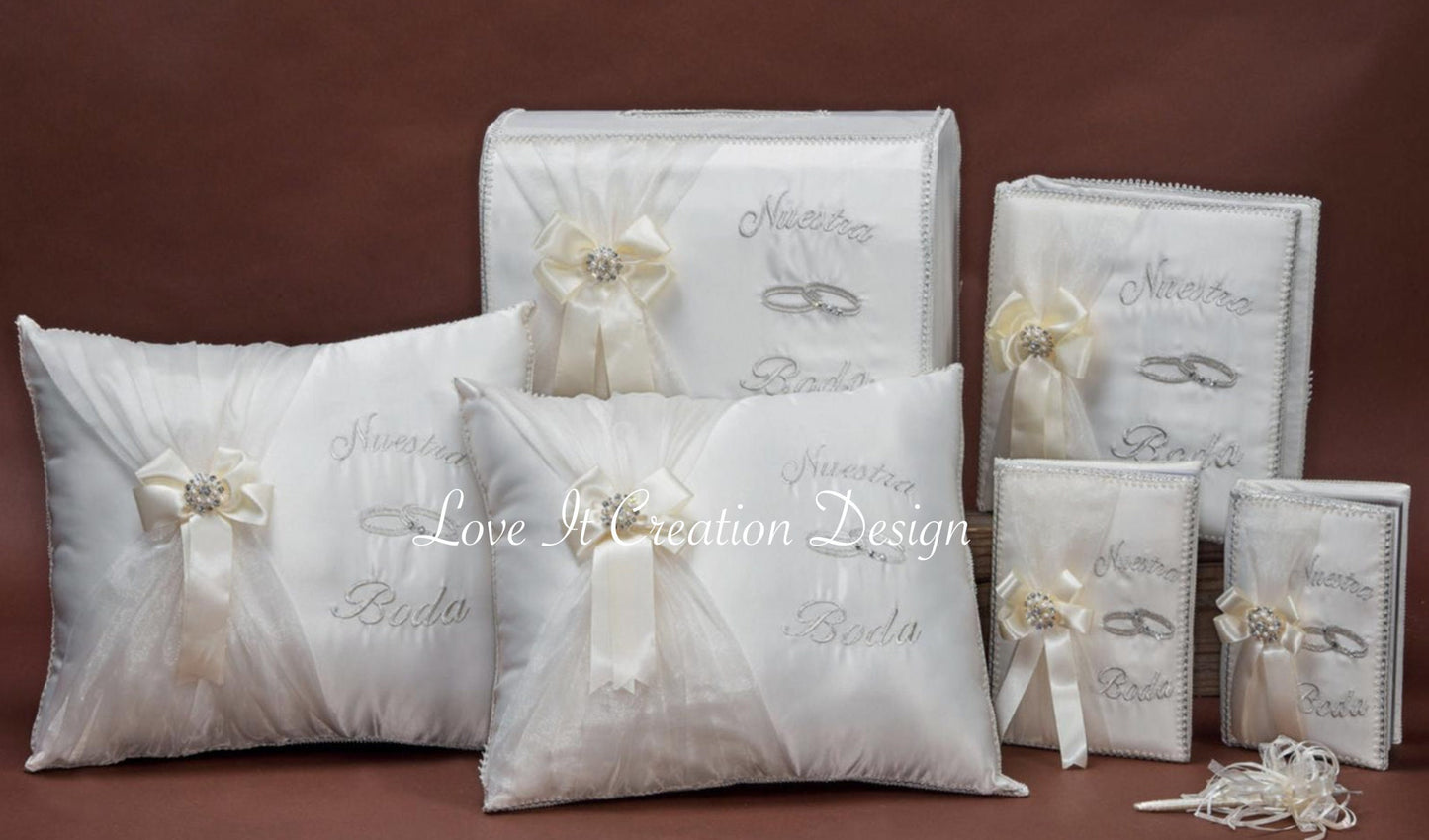 Custom Made Wedding Pillow Set/Personalizado Set de Cojines para Boda/Cojines para Boda, Pillow Set, Cojines de Boda227