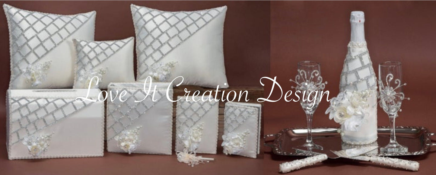 Custom Made Wedding Pillow Set/Personalizado Set de Cojines para Boda/Cojines para Boda, Pillow Set, Cojines de Boda444