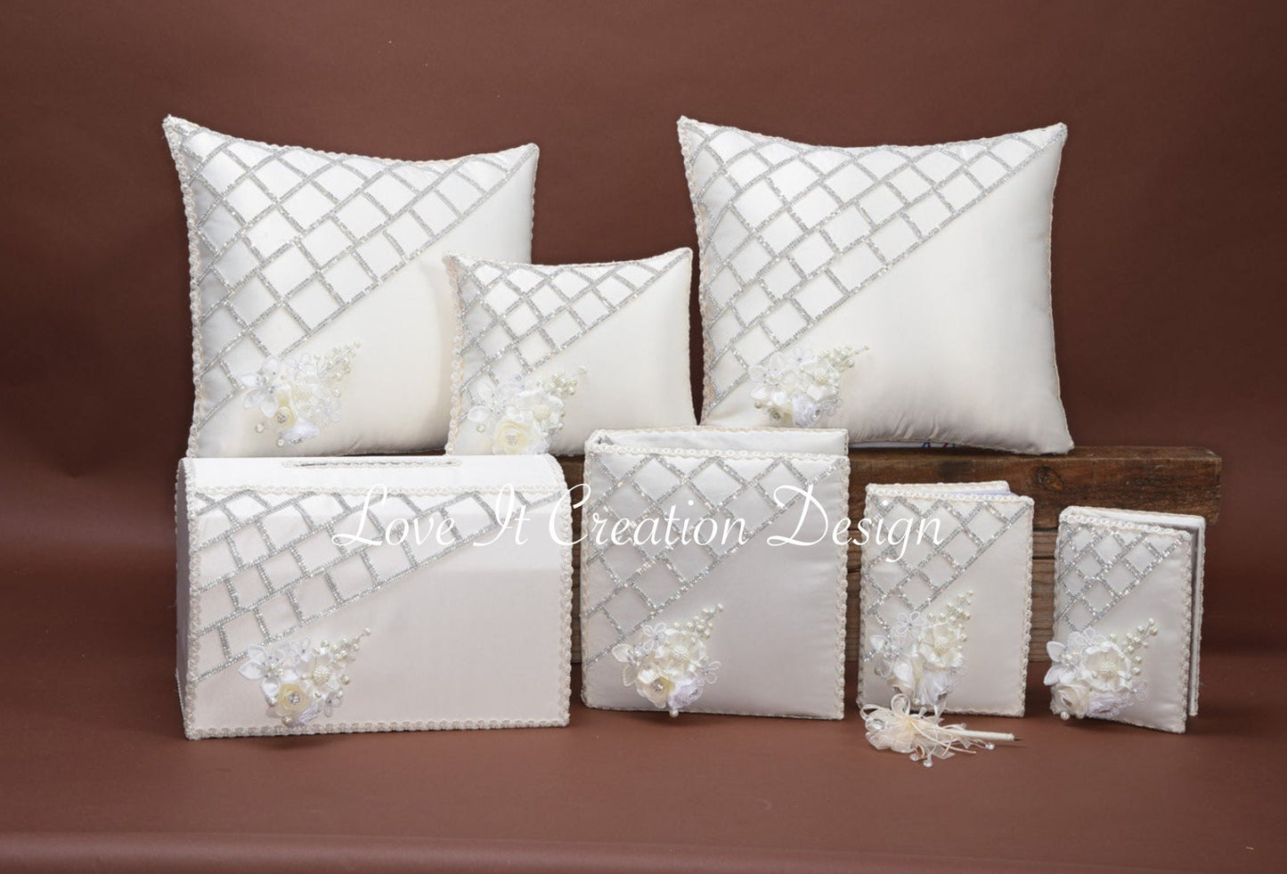 Custom Made Wedding Pillow Set/Personalizado Set de Cojines para Boda/Cojines para Boda, Pillow Set, Cojines de Boda444