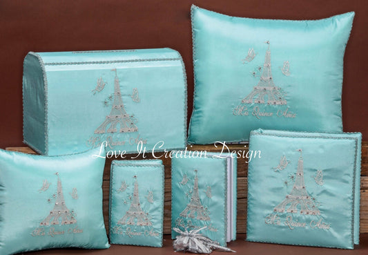 Set de Cojines para Quinceanera/Custom made Pillow Set/ Set de Cojines para Quinceanera Custom Sweet Sixteen Set Quinceanera Pillow Set217