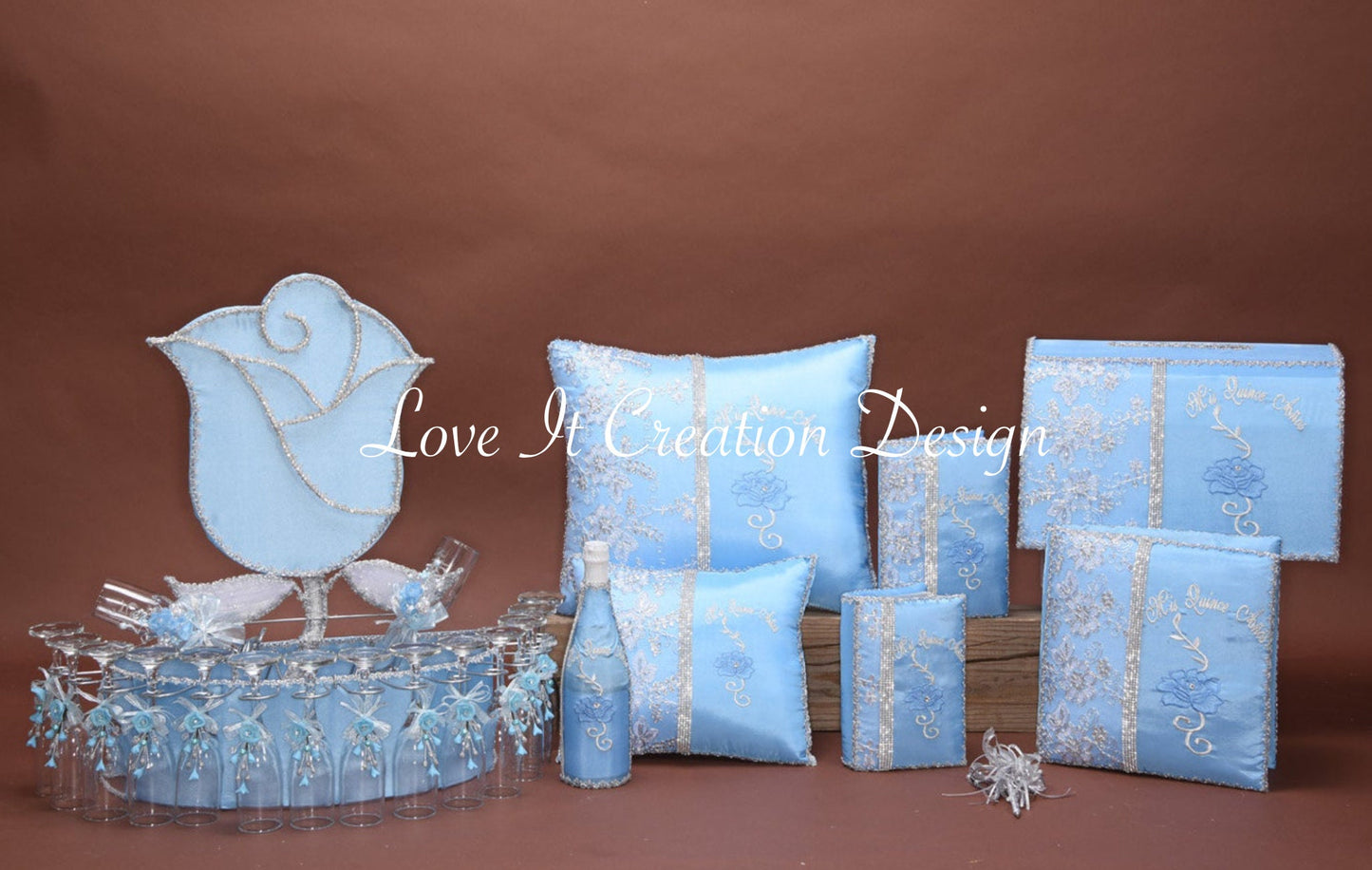 Set de Cojines para Quinceanera/Custom made Pillow Set/ Set de Cojines para Quinceanera Custom Sweet Sixteen Set Quinceanera Pillow Set232