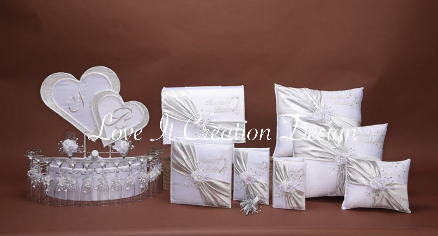 Custom Made Wedding Pillow Set/Personalizado Set de Cojines para Boda/Cojines para Boda, Pillow Set, Cojines de Boda149